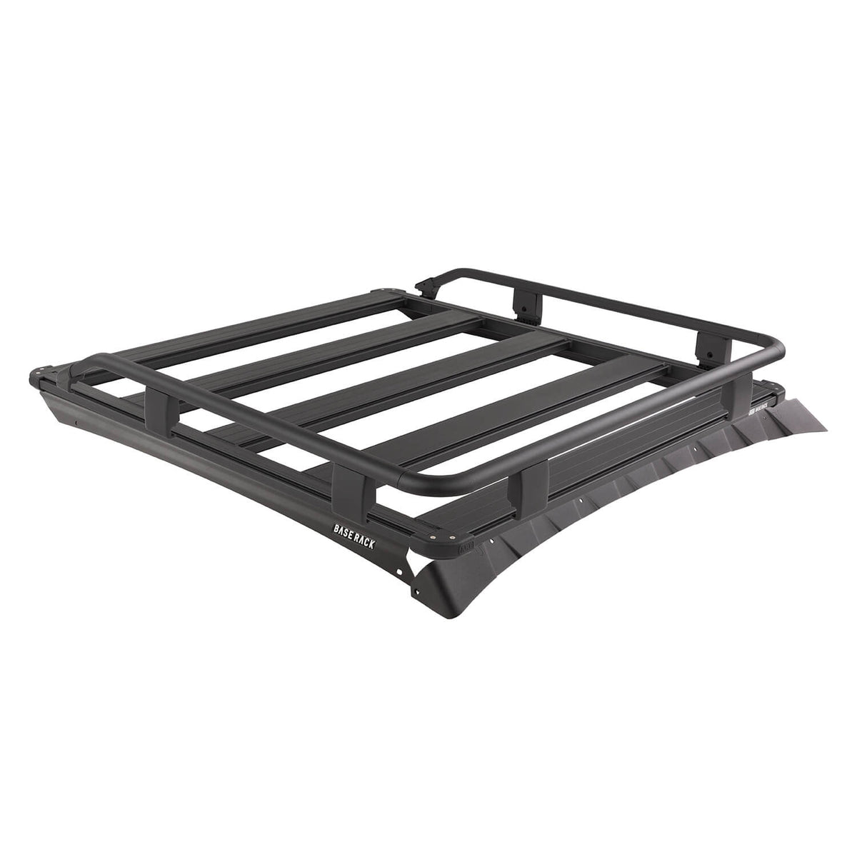 19-23 Ford Ranger BASE Rack Kit 49in x 45in BASE Rack with Mount Kit, Deflector, and Front 3/4 Guard Rail - Apollo Off-Road