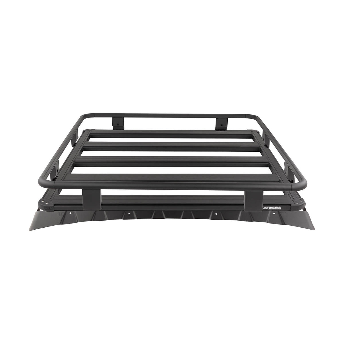 19-23 Ford Ranger BASE Rack Kit 49in x 45in BASE Rack with Mount Kit, Deflector, and Full Cage Guard Rail - Apollo Off-Road