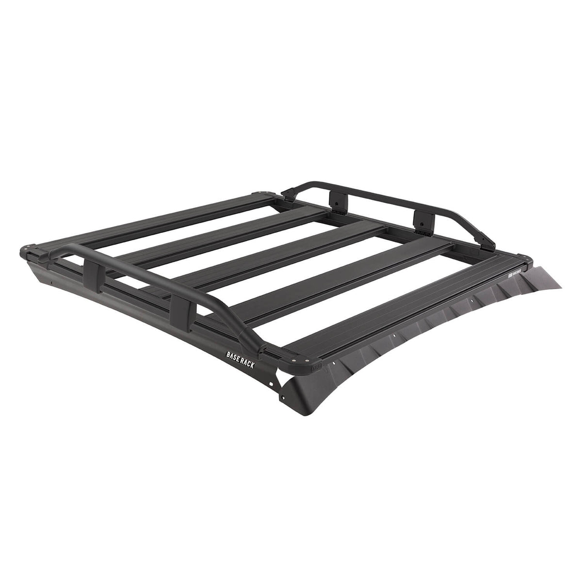 19-23 Ford Ranger BASE Rack Kit 49in x 45in BASE Rack with Mount Kit, Deflector, and Trade (Side) Guard Rails - Apollo Off-Road