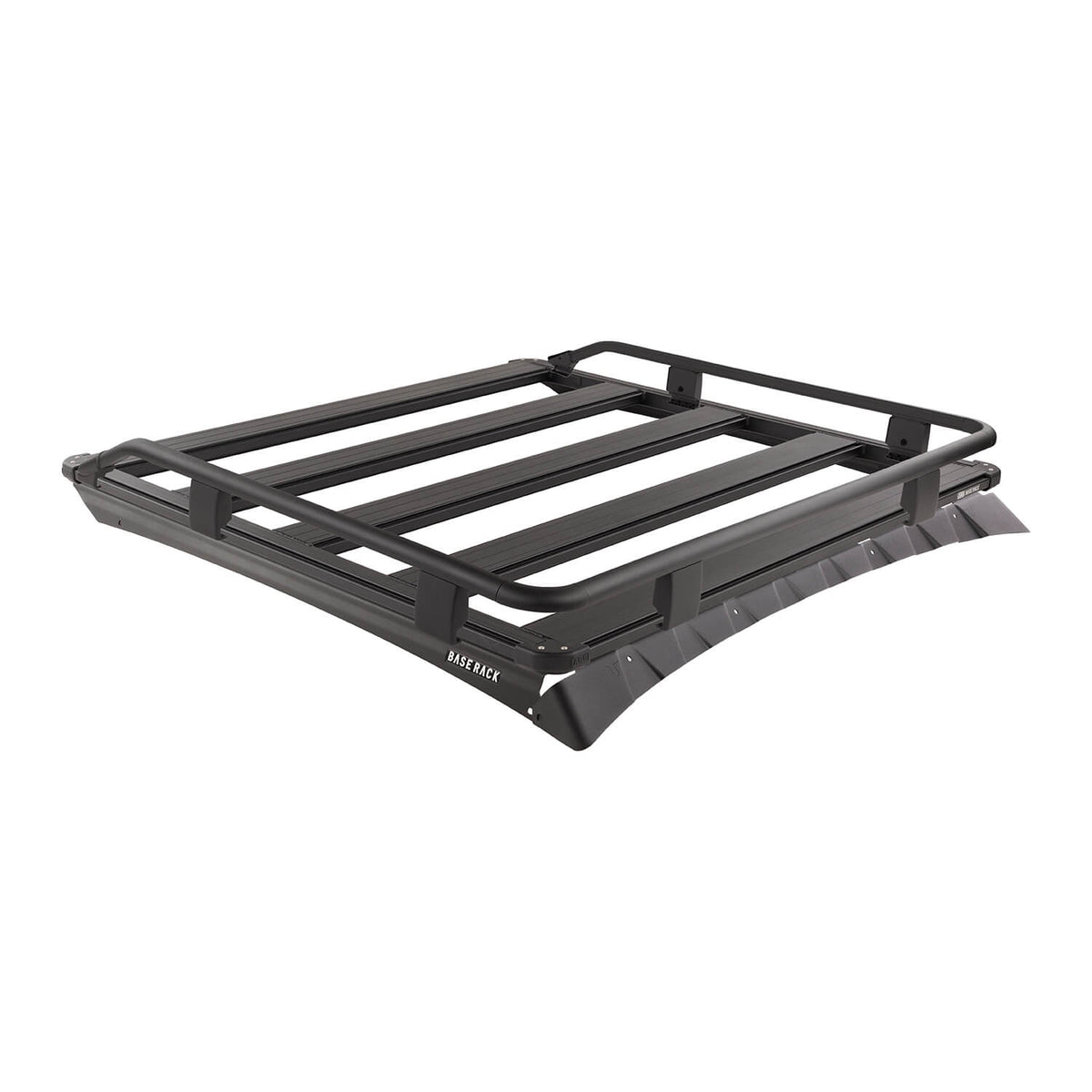 19-23 Ford Ranger BASE Rack Kit 49in x 51in BASE Rack with Mount Kit, Deflector, and Front 3/4 Guard Rail - Apollo Off-Road