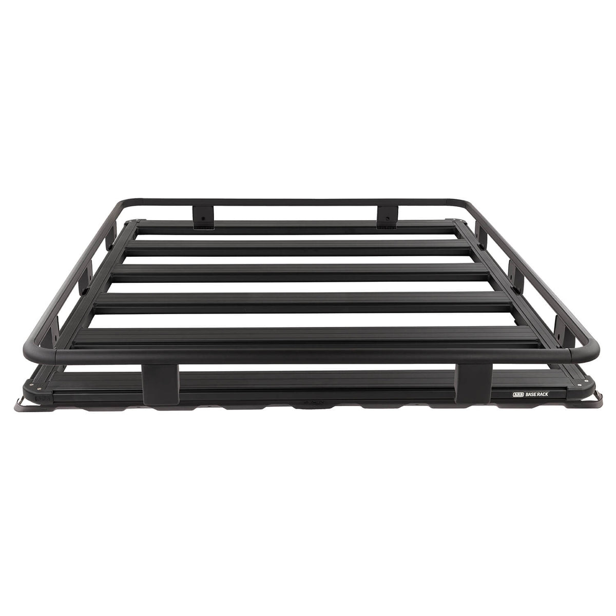18-25 Jeep Wrangler BASE Rack Kit 61in x 51in BASE Rack with Mount Kit, Deflector, and Full Rails - Apollo Off-Road