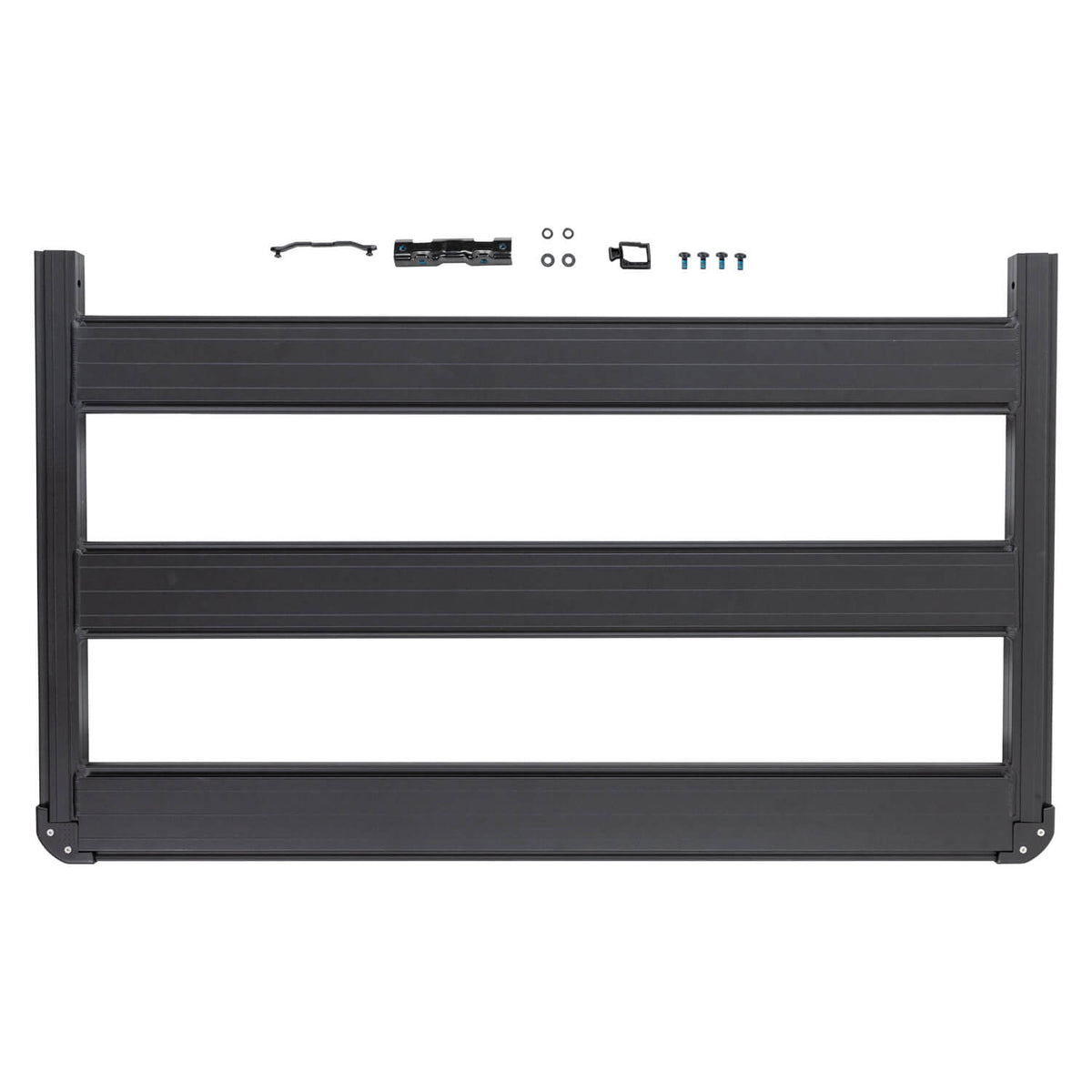 24-25 Toyota Tacoma BASE Rack Kit Modular with Mount and Deflector 61 in x 51 in - Apollo Off-Road