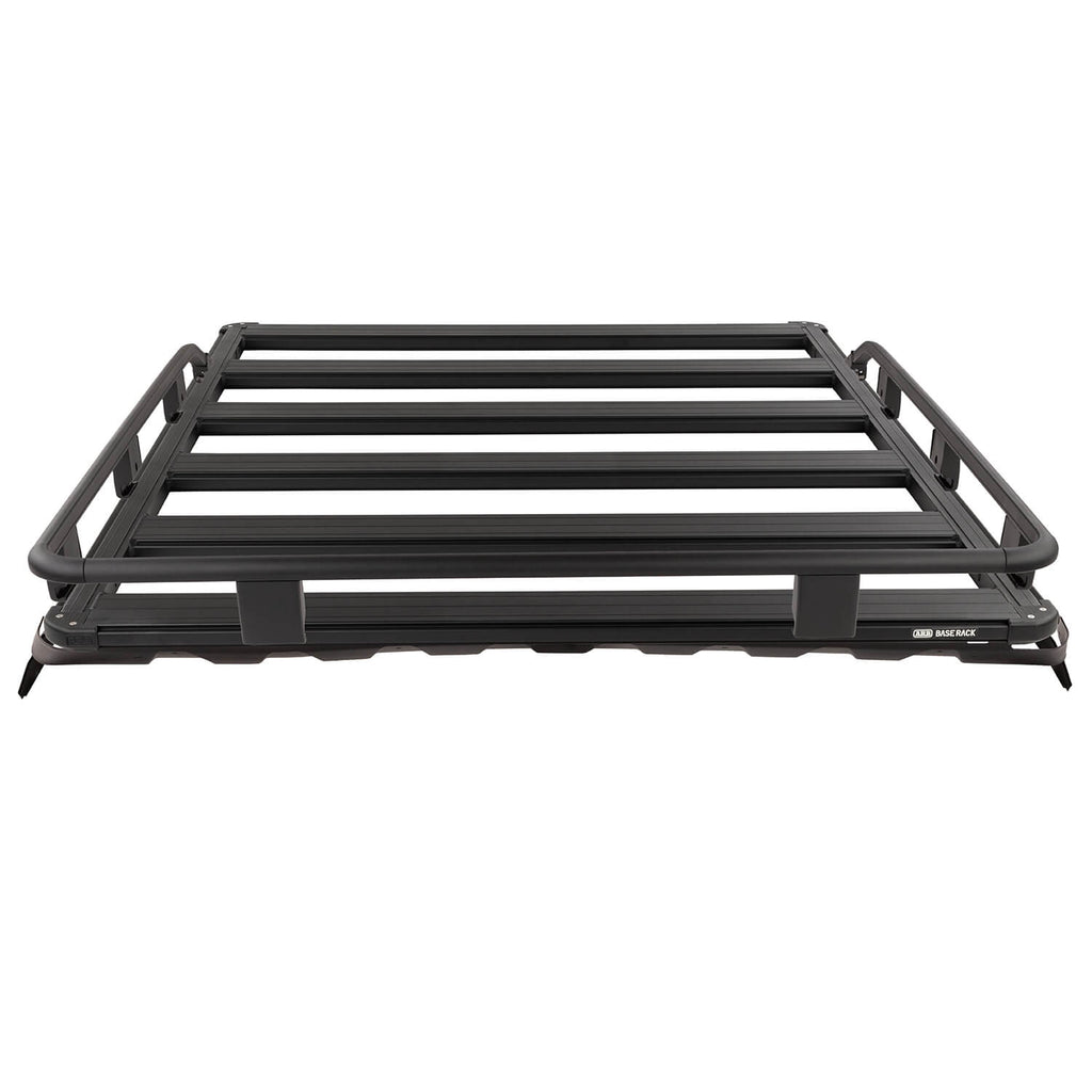 07-21 Toyota Land Cruiser BASE Rack Kit 61in x 51in BASE Rack with Mount Kit, Deflector, and Front 3/4 Rails - Apollo Off-Road