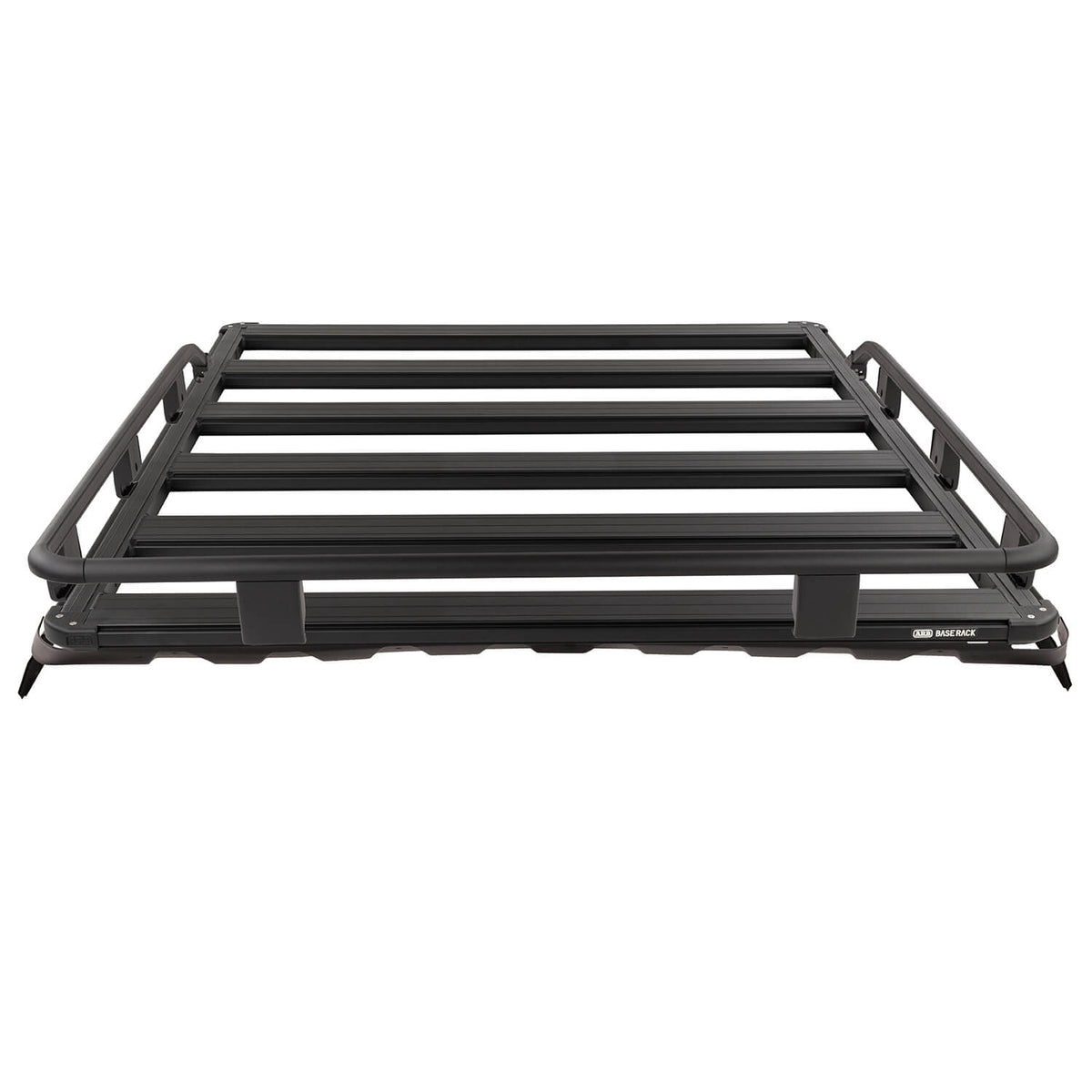 07-21 Toyota Land Cruiser BASE Rack Kit 61in x 51in BASE Rack with Mount Kit, Deflector, and Front 3/4 Rails - Apollo Off-Road