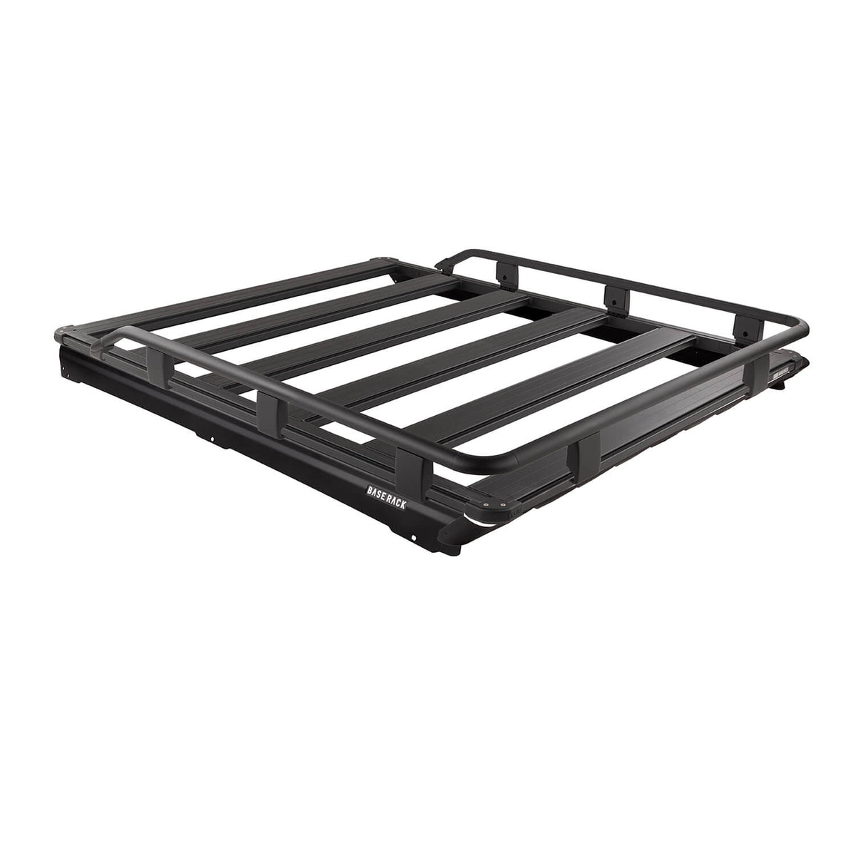07-21 Toyota Land Cruiser BASE Rack Kit 61in x 51in BASE Rack with Mount Kit, Deflector, and Front 3/4 Rails - Apollo Off-Road
