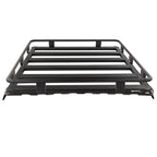 07-21 Toyota Land Cruiser BASE Rack Kit 61in x 51in BASE Rack with Mount Kit, Deflector, and Full (Cage) Rails - Apollo Off-Road