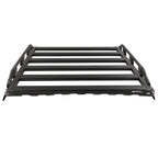 07-21 Toyota Land Cruiser BASE Rack Kit 61in x 51in BASE Rack with Mount Kit, Deflector, and Trade (Side) Rails - Apollo Off-Road