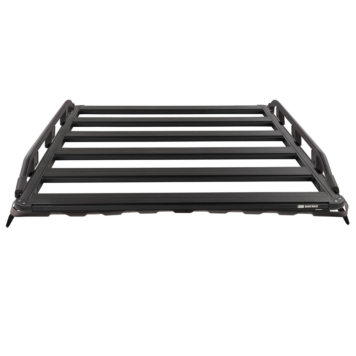 07-21 Toyota Land Cruiser BASE Rack Kit 61in x 51in BASE Rack with Mount Kit, Deflector, and Trade (Side) Rails - Apollo Off-Road