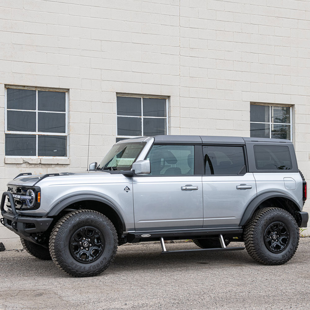 Bronco Side Step Sliders For 21-Pres Bronco 4 Door Models Drivers Side Sub Part Rock Slide Engineering