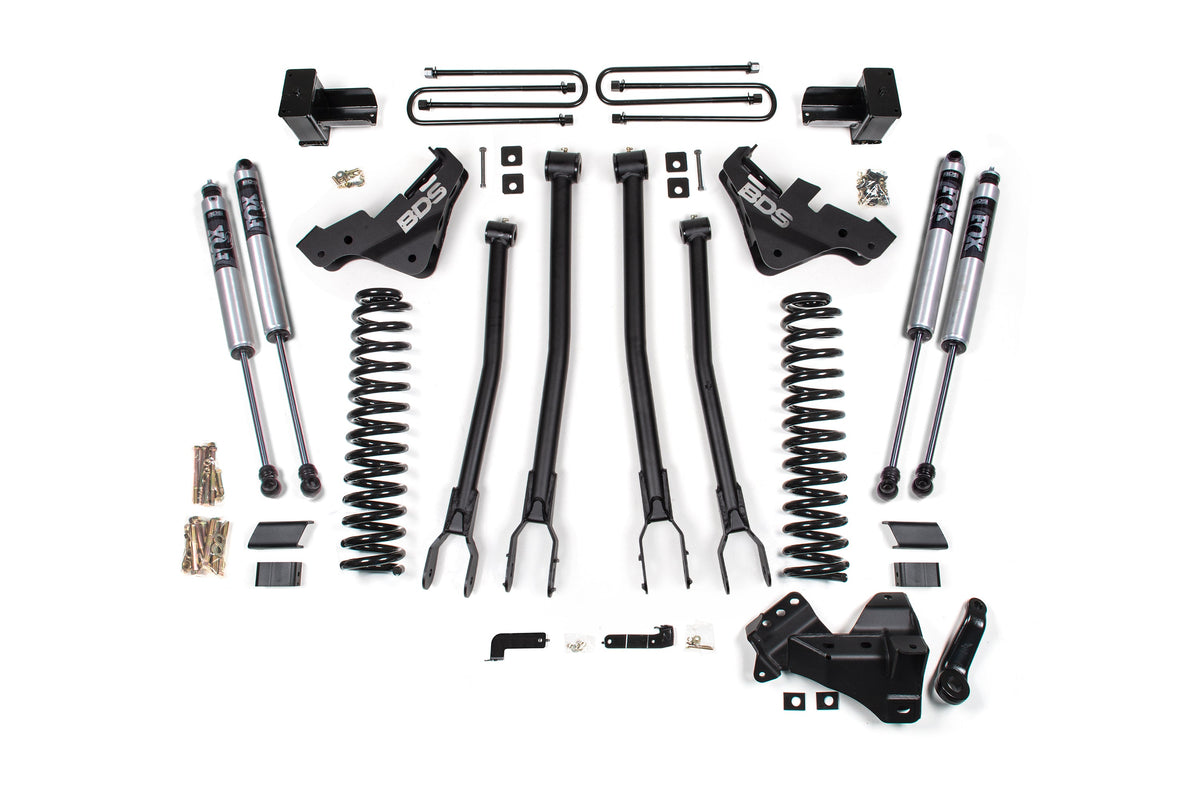 4 Inch Lift Kit w/ 4-Link Ford F450 Super Duty 20-22 4WD - NX2 Nitro Series