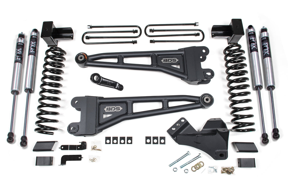 4 Inch Lift Kit w/ Radius Arms Ford F450 Super Duty 23-26 4WD - NX2 Nitro Series