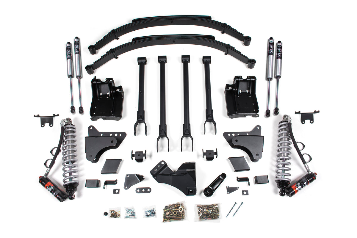 8 Inch Lift Kit 4-Link and FOX 2.5 Performance Elite Coil-Over Conversion Ford F250/F350 Super Duty 11-16 4WDFox 2.5 Performance Elite Shocks
