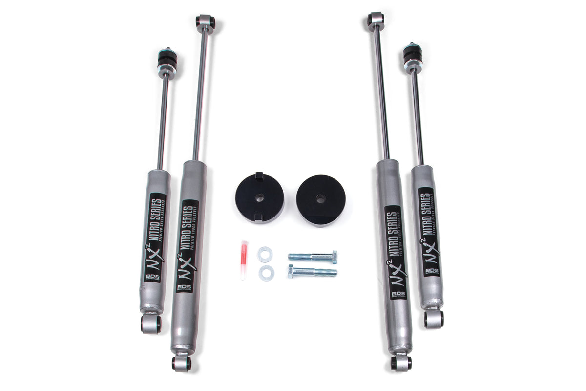 1 Inch Leveling Kit Coil Spacer Ford F250/F350 Super Duty 17-22 4WD - FOX 2.0 Performance Series