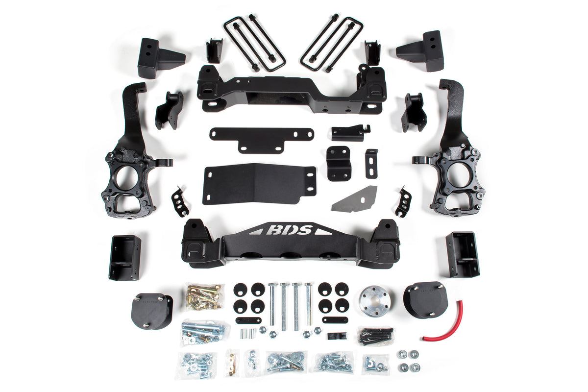 4 Inch Lift Kit Ford F150 Raptor 17-18 4WD - 5 Inch Block Kit