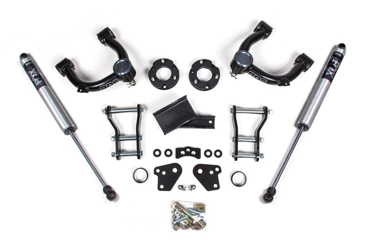 3.5 Inch Lift Kit Ford Ranger 19-23 4WD - FOX 2.0 Performance Series / Cast Aluminum