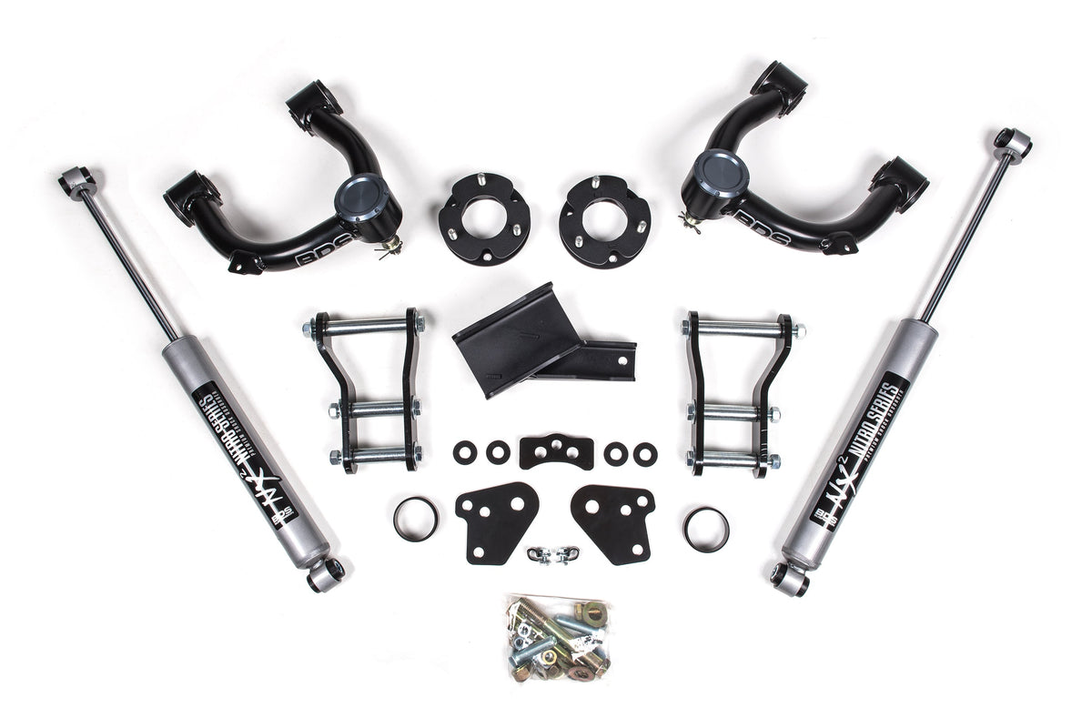 3.5 Inch Lift Kit Ford Ranger 19-23 4WD - NX2 Nitro Series / Cast Aluminum