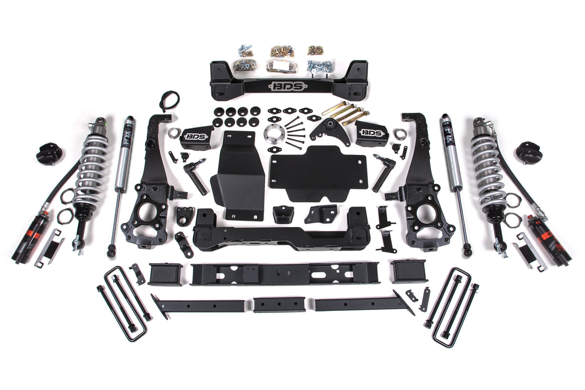 6 Inch Lift Kit FOX 2.5 Coil-Over Ford Ranger 19-23 4WD - Cast Aluminum
