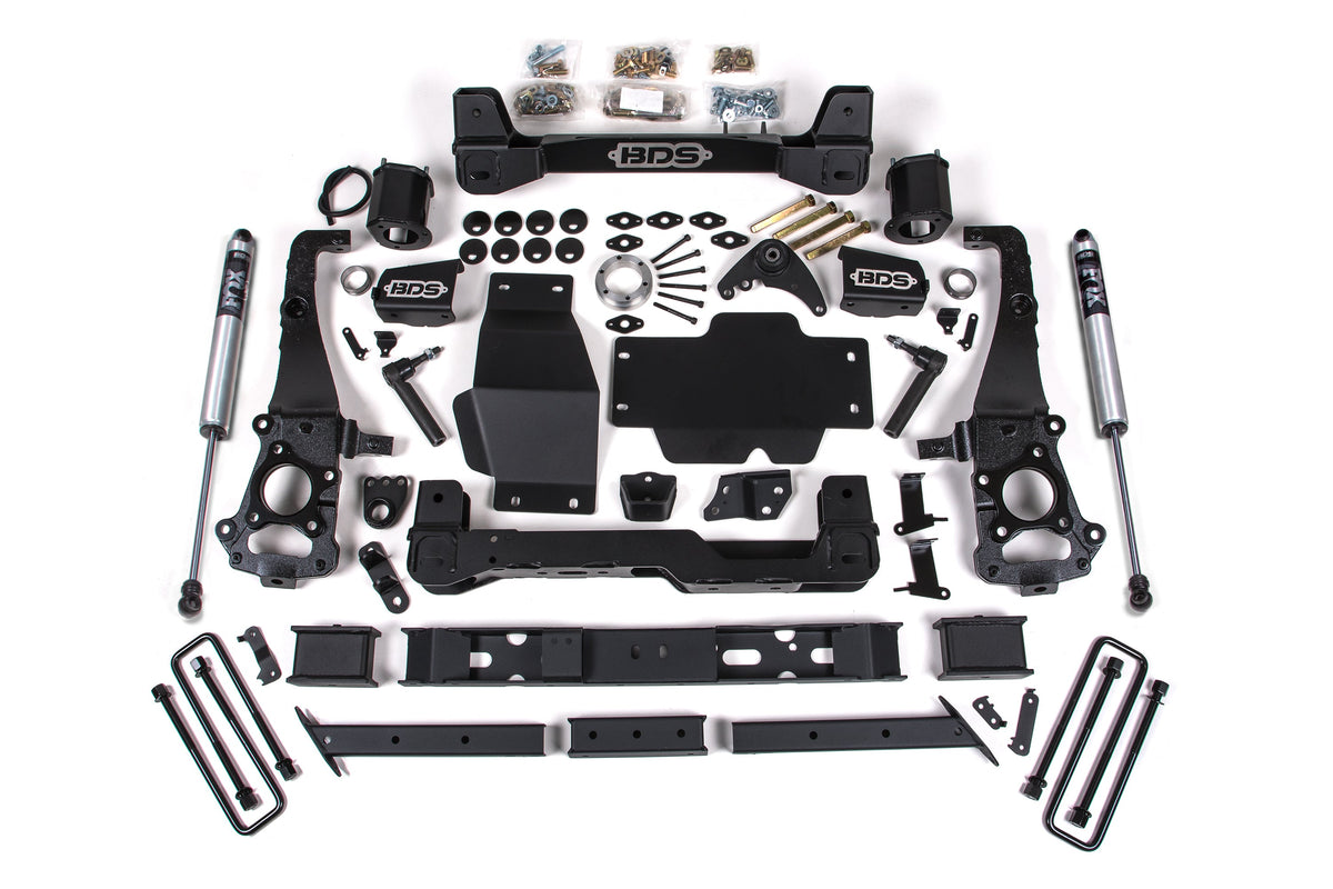 6 Inch Lift Kit Ford Ranger 19-23 4WD - FOX 2.0 Performance Series / Cast Aluminum