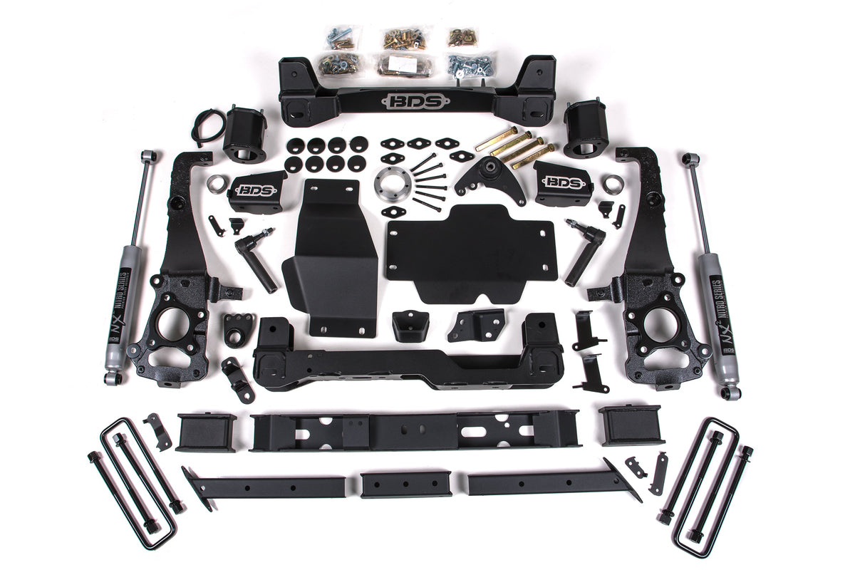 6 Inch Lift Kit Ford Ranger 19-23 4WD - NX2 Nitro Series / Cast Aluminum