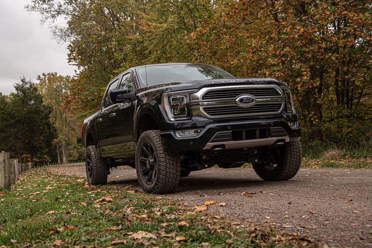 21-25 Ford F-150 4WD, 4 Inch Suspension Lift Kit - 3 Inch Block Kit / FOX 2.5 Performance Elite