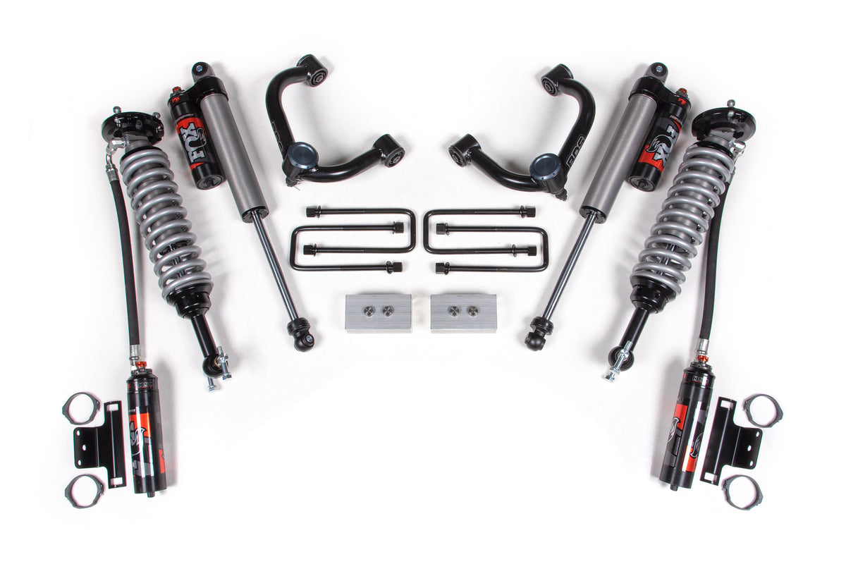 14-20 Ford F-150 3 Inch Performance Lift System DSC, 2.5 Rear Shock - FOX 2.5 Performance Elite