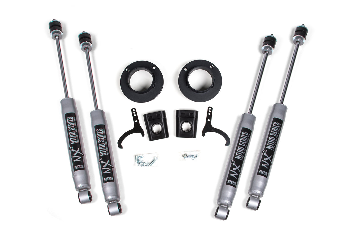 2 Inch Leveling Kit Ram 2500 w/ Rear Air Ride 14-24 4WD - NX2 Nitro Series