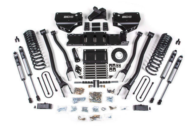 4 Inch Lift Kit w/ 4-Link Ram 3500 19-23 4WD Diesel - 8 Bolt / FOX 2.0 Performance Series