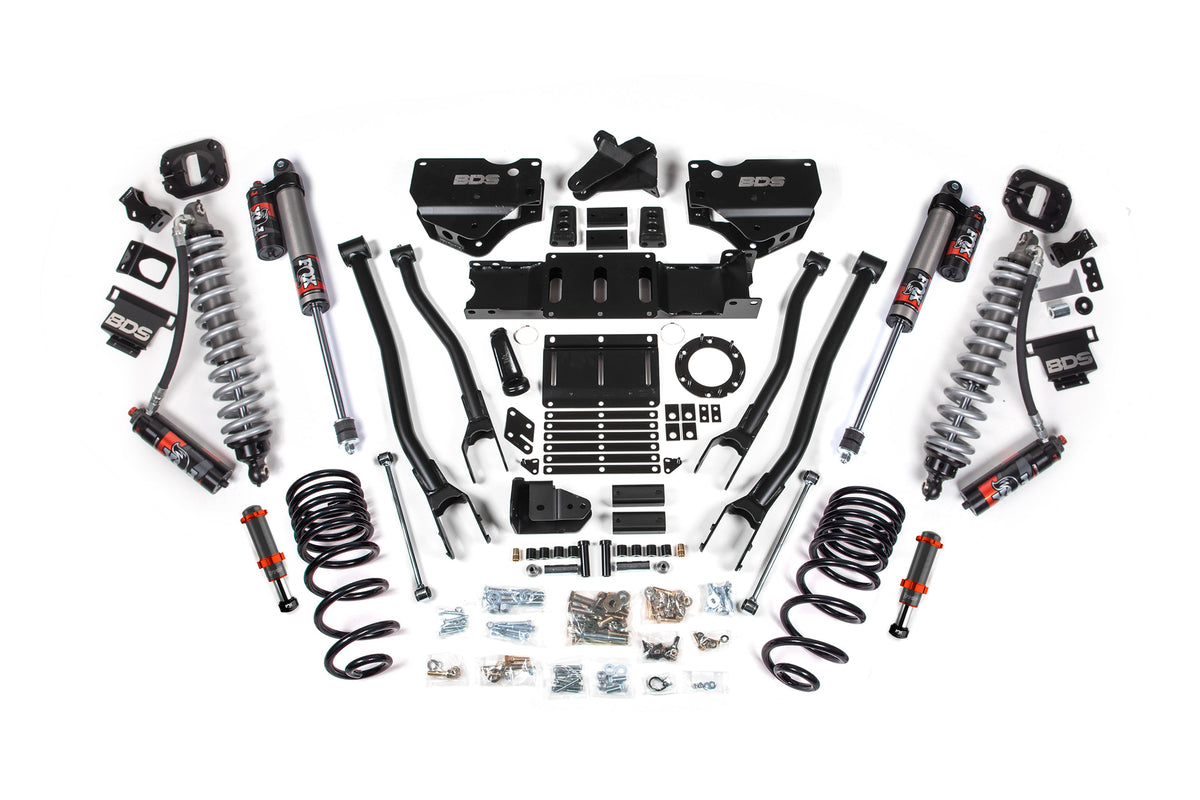 19-24 Ram 2500 4WD 4 Inch 4-Link Suspension Lift Kit, 2.5 Inch Rear, Coil Spring, Diesel, Fox 2.5 Performance Elite Series C/O Front, Fox 2.5 Performance Elite Series - FOX 2.0 Hydro Bump Stop