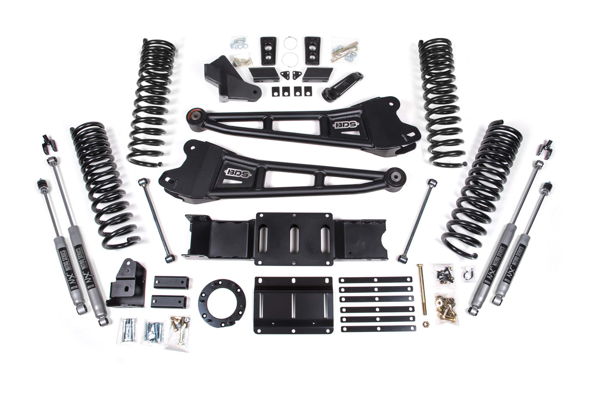 6 Inch Lift Kit w/ Radius Arm Ram 2500 19-24 4WD Diesel - FOX 2.0 Performance Series