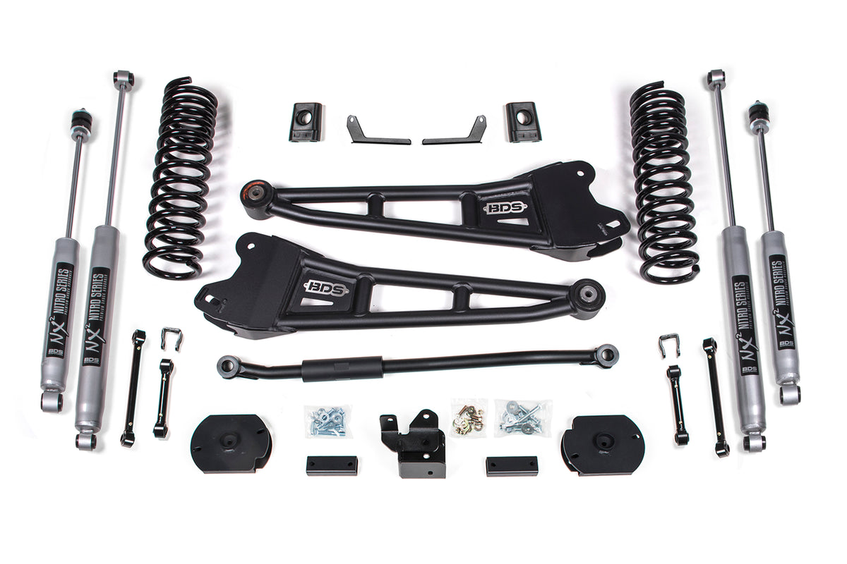 3 Inch Lift Kit Ram 2500 w/ Rear Air Ride 19-24 4WD Diesel - NX2 Nitro Series