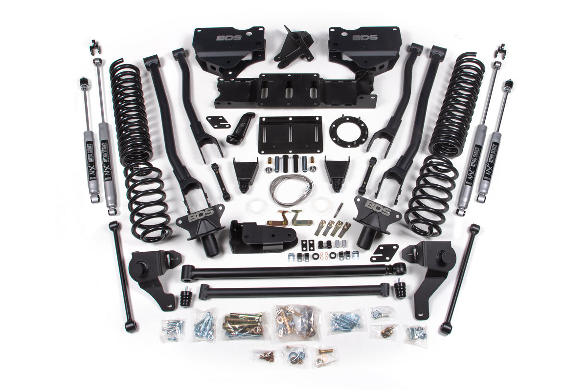 8 Inch Lift Kit w/ 4-Link Ram 2500 19-24 4WD Diesel - NX2 Nitro Series