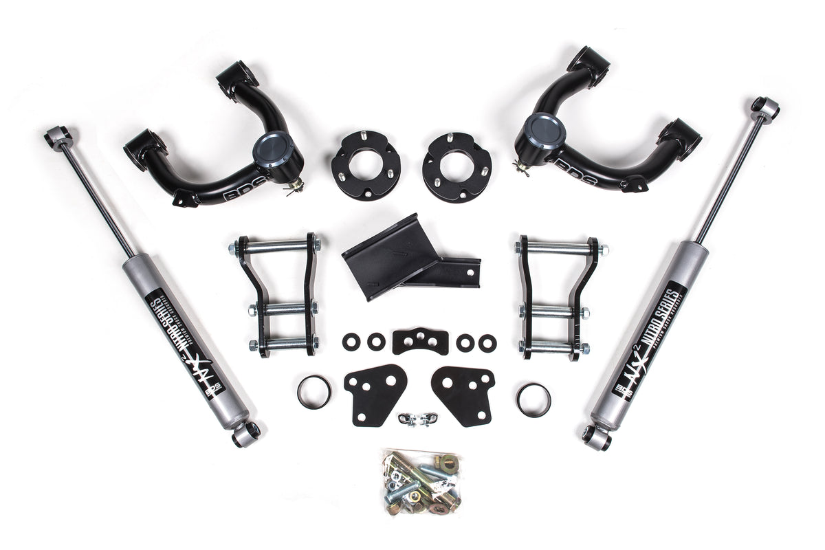 3.5 Inch Lift Kit Ford Ranger 19-23 4WD - NX2 Nitro Series / Cast Steel