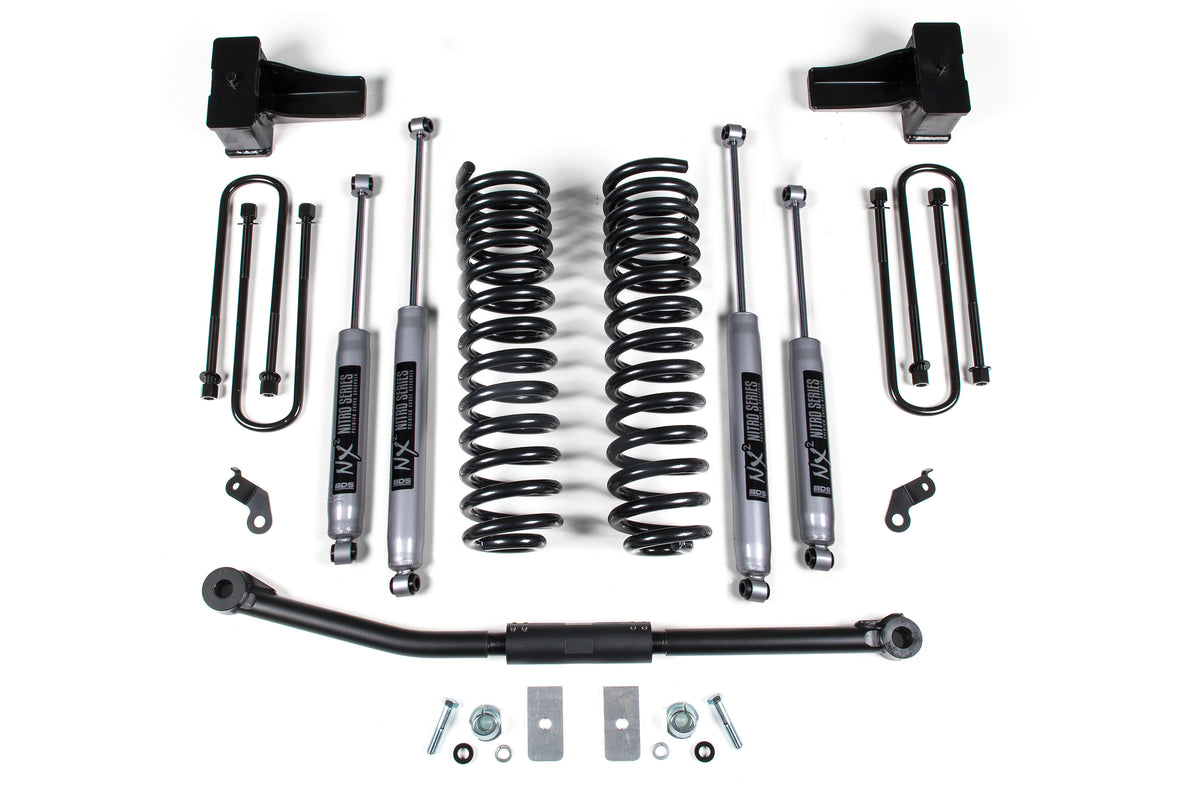 2.5 Inch Lift Kit Ford F250/F350 Super Duty 11-16 4WD Diesel - No Block / NX2 Nitro Series