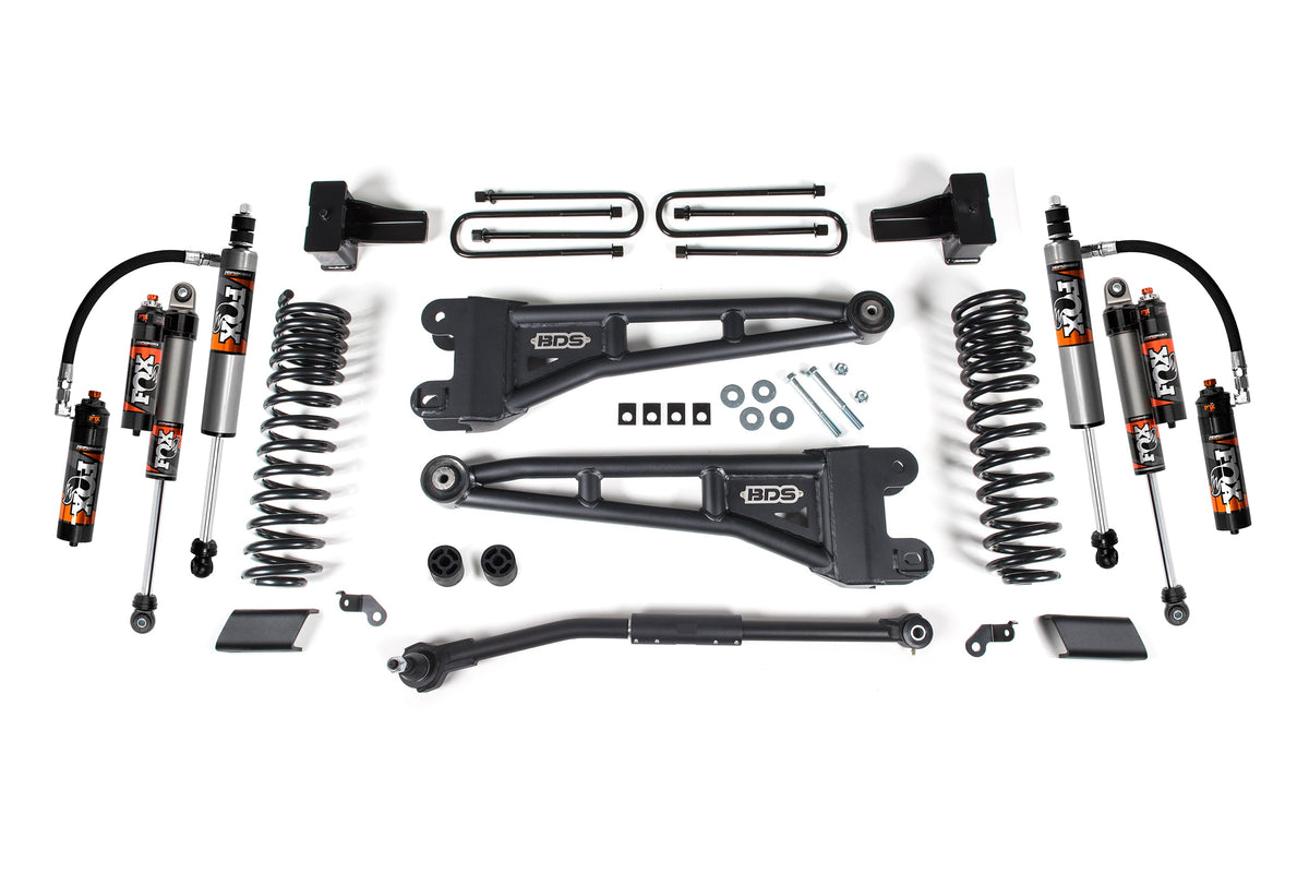 3 Inch Lift Kit w/ Radius Arm Ford F250/F350 Super Duty 20-22 4WD Diesel - FOX 2.5 Performance Elite