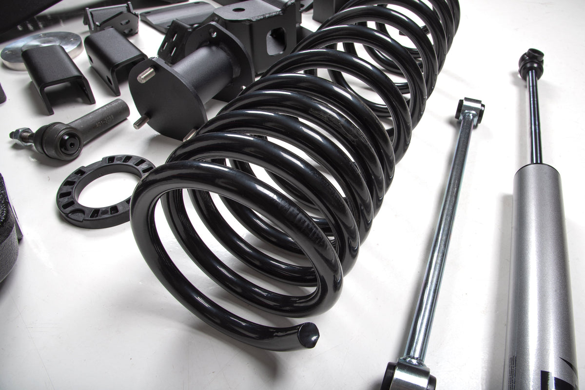 25-26 Ram 1500 4WD 4 Inch Suspension Lift Kit 3 Inch Rear Coil Spring - Large Bore / FOX 2.5 Performance Elite Coil-Over / FOX 2.0 Performance Series Shock