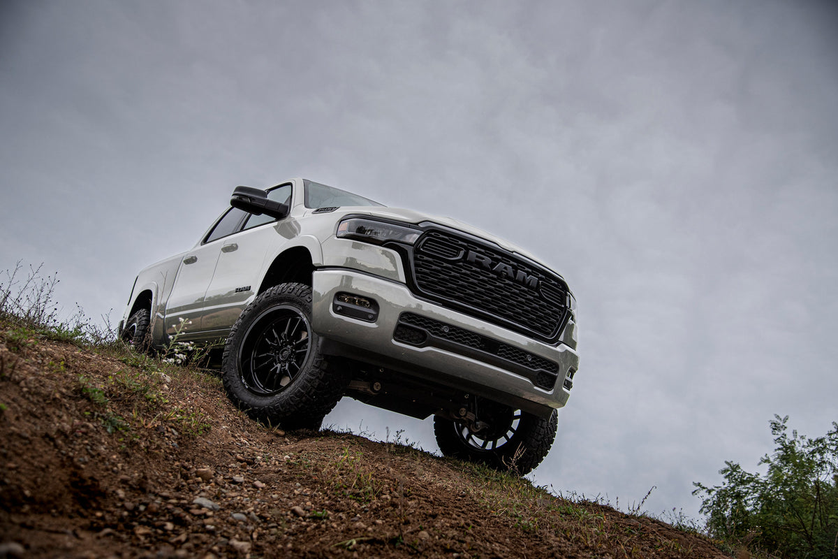 25 Ram 1500 Rebel 4WD 5 Inch Suspension Lift Kit, 4 Inch Rear Lift, Coil Spring - FOX 2.0 Performance Series