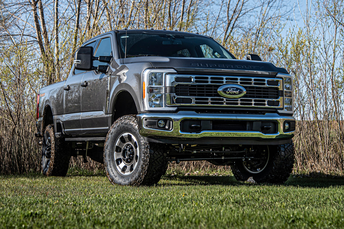 5 Inch Lift Kit w/ Radius Arm Ford F250/F350 Super Duty 23-24 4WD Gas - Leaf Springs / NX2 Nitro Series