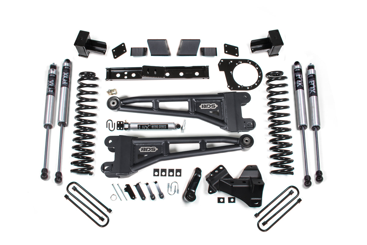 7 Inch Lift Kit w/ Radius Arm Ford F250/F350 Super Duty 23-26 4WD Diesel - Block Kit / NX2 Nitro Series