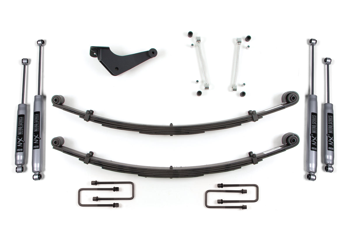 2 Inch Leveling Kit Ford F250/F350 Super Duty 99-04 4WD - Square / FOX 2.0 Performance Series