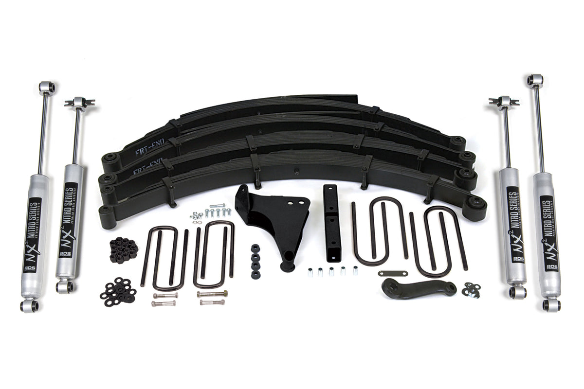 8 Inch Lift Kit Ford F250/F350 Super Duty 99-04 4WD - Radius / FOX 2.0 Performance Series