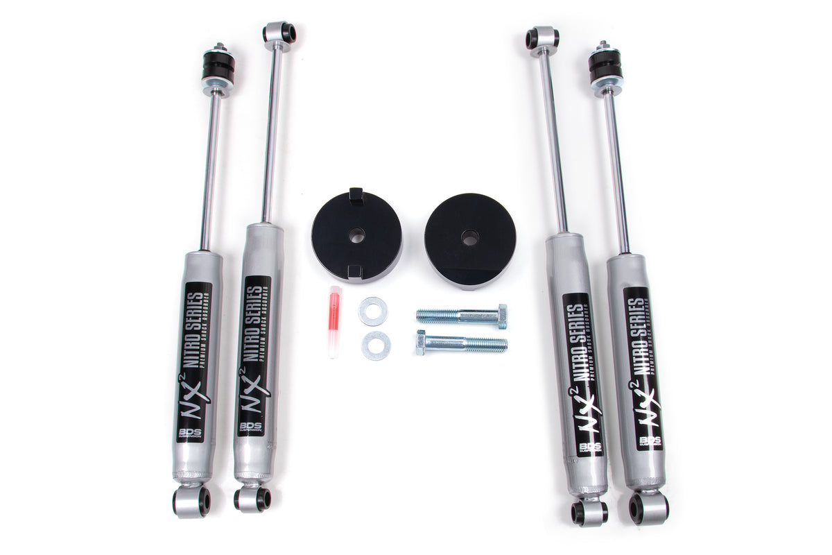 1 Inch Leveling Kit Coil Spacer Ford F250/F350 Super Duty 05-16 4WD - FOX 2.0 Performance Series
