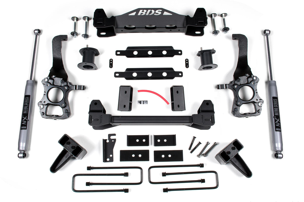 6 Inch Lift Kit Ford F150 09-13 2WD - Fox 2.0 Performance Shocks