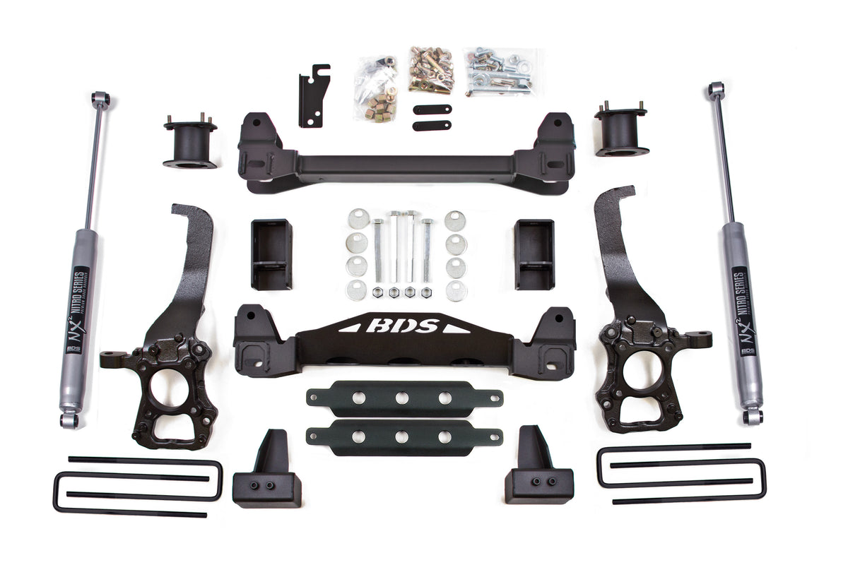 4 Inch Lift Kit Ford F150 09-13 2WD - FOX 2.0 Performance Series