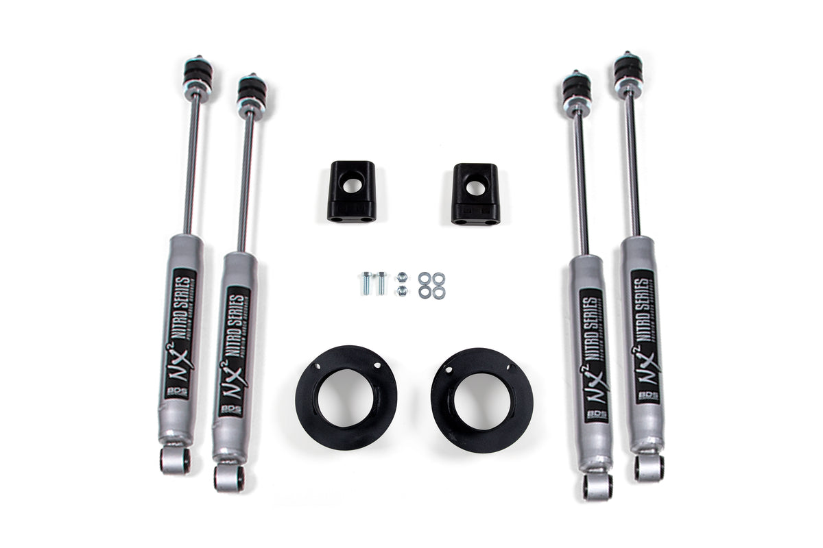 2 Inch Leveling Kit Ram 2500 14-24 4WD - FOX 2.0 Performance Series