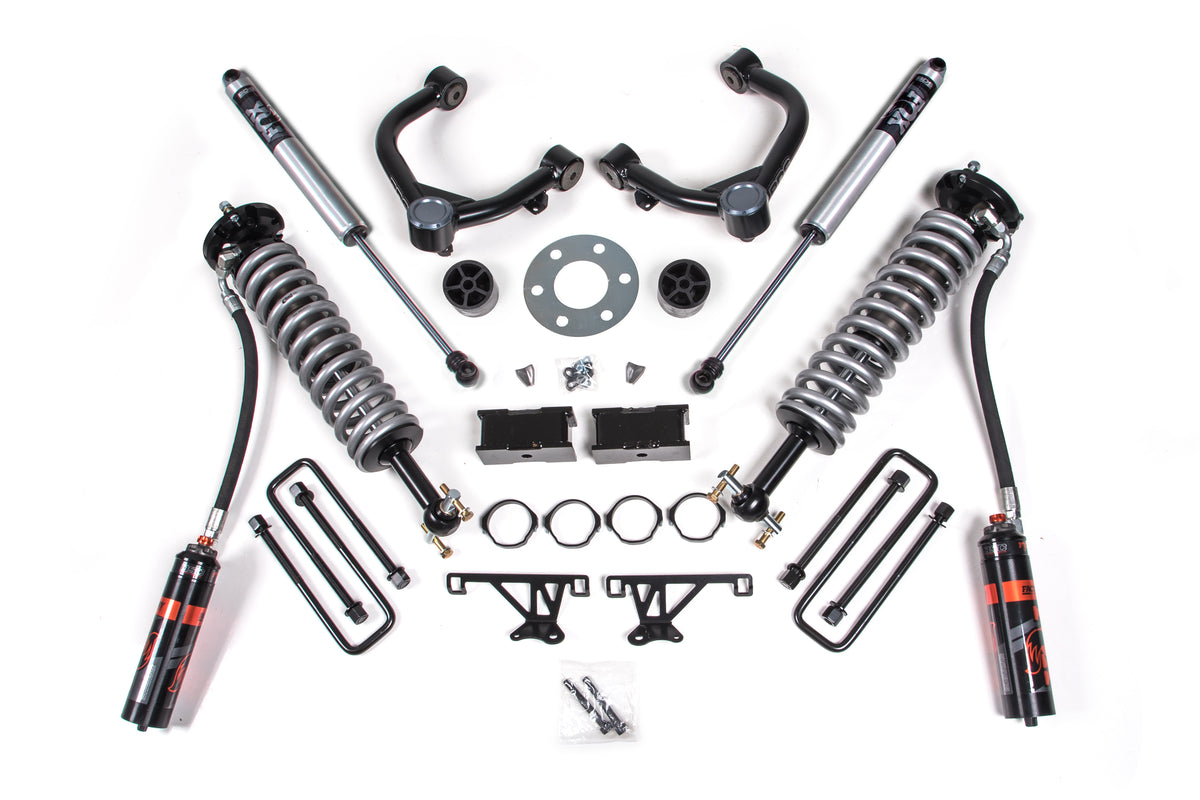 1.5 Inch Lift Kit Chevy Trail Boss or GMC AT4 1500 19-24 4WD - FOX 2.5 Performance Elite