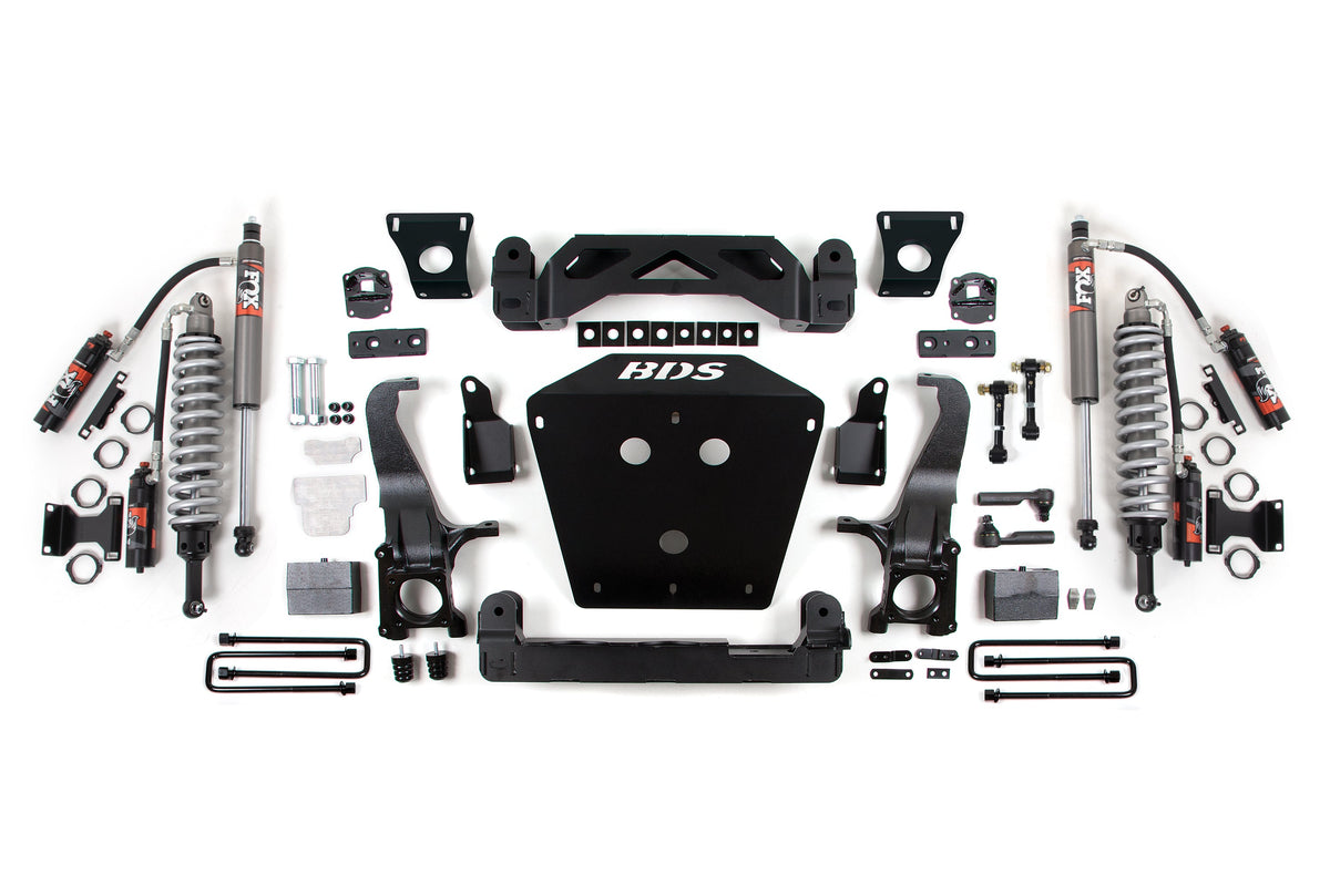 07-15 Toyota Tundra 7 Inch Suspension System, 4 Inch Rear Block - FOX 2.5 Performance Elite