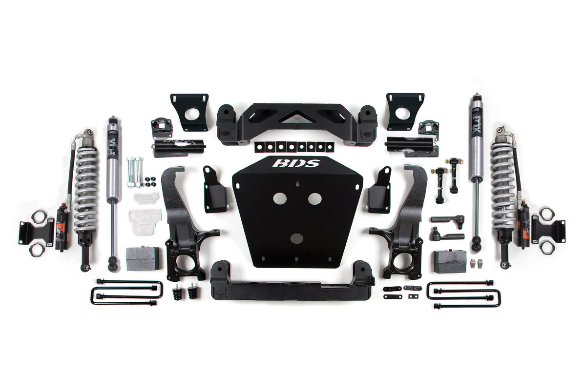 07-15 Toyota Tundra 7 Inch Suspension System, 4 Inch Rear Block - FOX 2.0 Performance Series