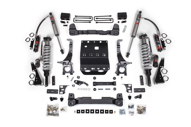 2005-2015 Toyota Tacoma 4wd 6 Inch Suspension Lift Kit 4 Inch Rear Block - FOX 2.5 Performance Elite