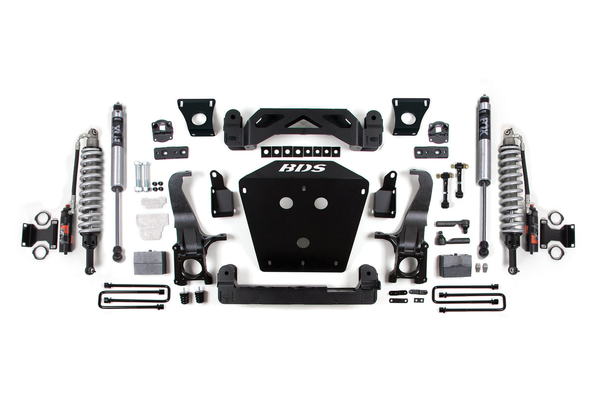 16-21 Toyota Tundra 5 Inch Suspension System, 3 Inch Rear Block - FOX 2.0 Performance Series