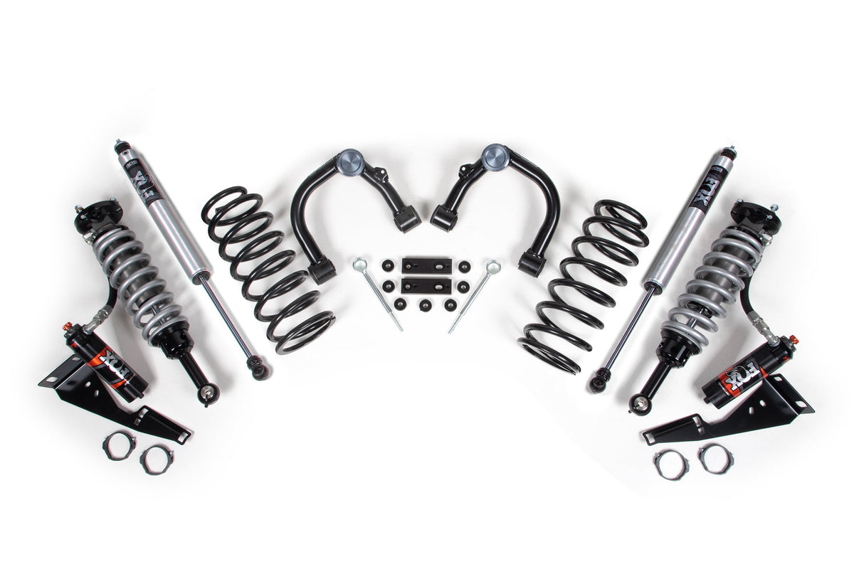 10-23 Toyota 4 Runner 4WD 3 Inch Suspension Lift Kit, 1.5 Inch Rear, Spring - FOX 2.5 Performance Elite